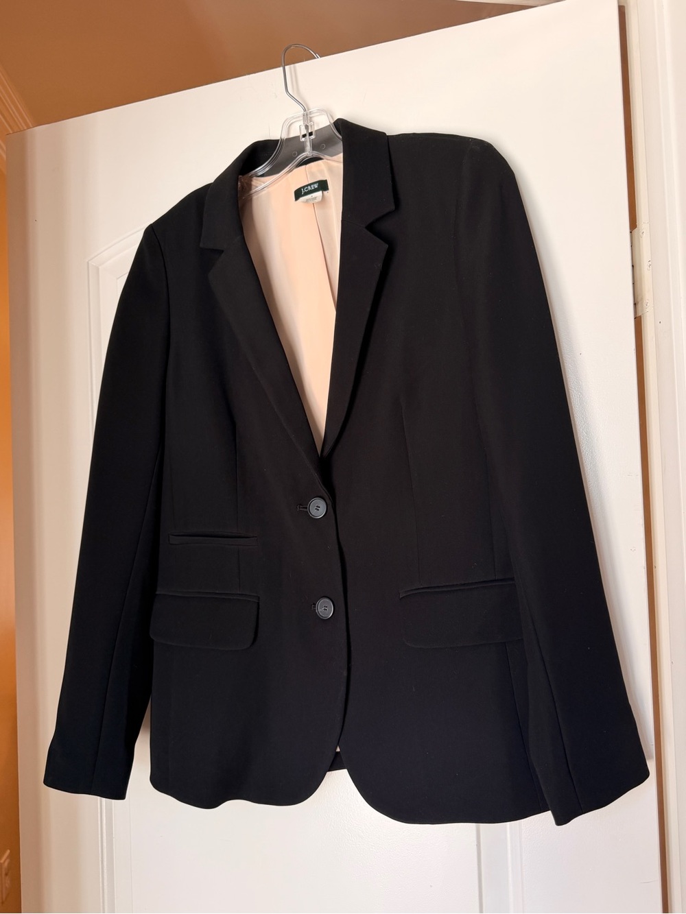 J. Crew Black Two-Button Women's Blazer- never worn!